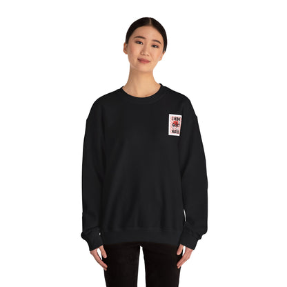 LIEBE GEHT RAUS - Unisex Sweatshirt mit Statement Liebe Geht Raus - Bequemer Pullover mit Herz-Motiv, Nachhaltig in Deutschland Gefertigt