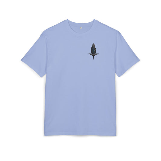 Minimalistisches Tech T-Shirt (Brustprint) – Unisex Shirt mit modernem geometrischem Logo – Urban Streetwear Look