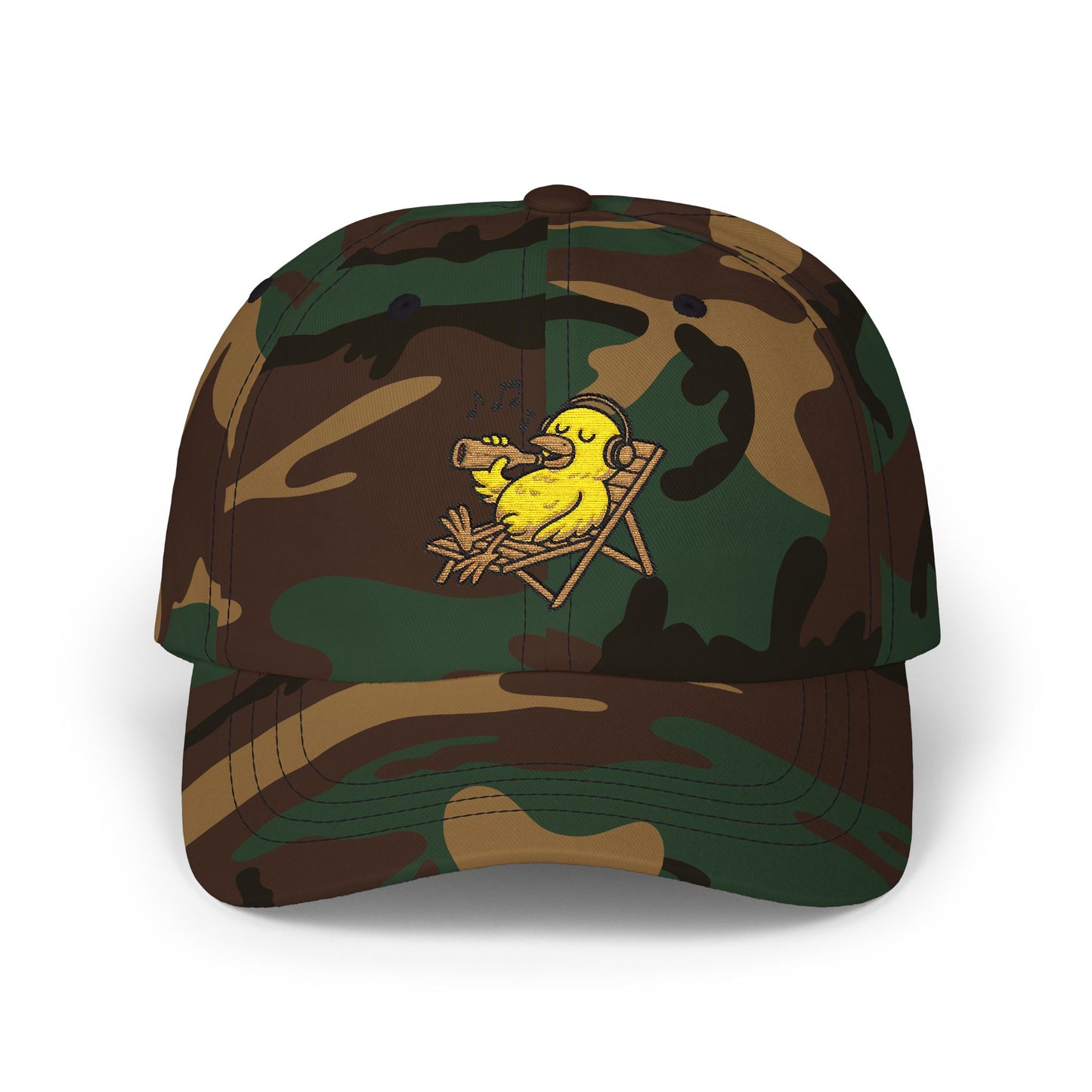 Chillente Cap – Lustige Unisex Basecap mit Ente, Bier & Musik | Coole Kappe für Festival, Freizeit & Sommer