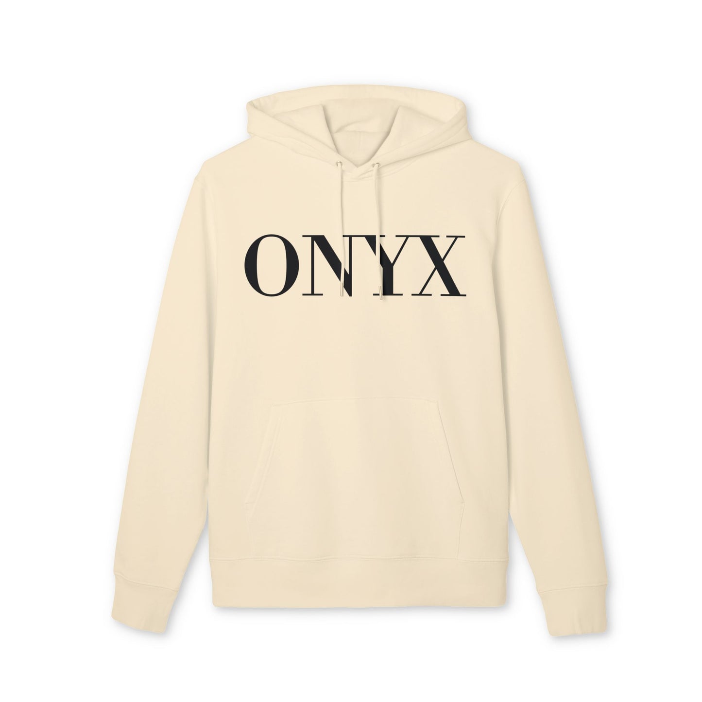 ONYX Hoodie (Brustprint) – Oversize Kapuzenpullover im minimalistischen Streetwear-Design für Damen & Herren