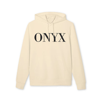 ONYX Hoodie (Brustprint) – Oversize Kapuzenpullover im minimalistischen Streetwear-Design für Damen & Herren