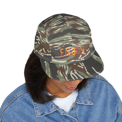 Enjoy – 5-Panel Cap mit Stickerei