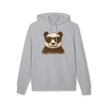 Panda Hoodie mit Sonnenbrille (Brustprint) – Cooler Unisex Kapuzenpullover im Oversize Streetwear Look