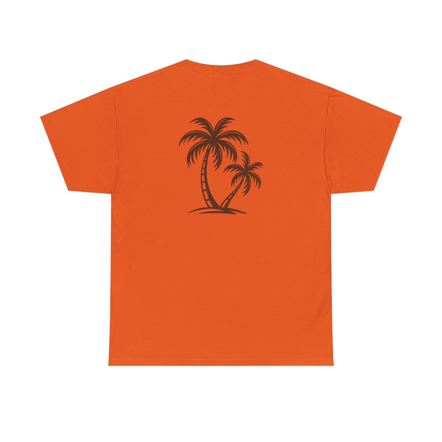 Palmen T-Shirt Unisex – Sommerliches Strandmotiv im Boho Look | Tropisches Design aus 100 % Baumwolle