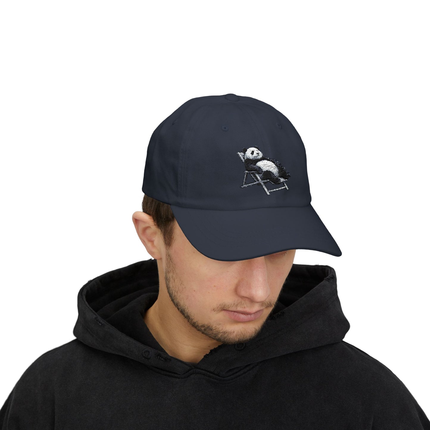 Chillender Panda – Coole Cap mit lustigem Tiermotiv | Party-Accessoire