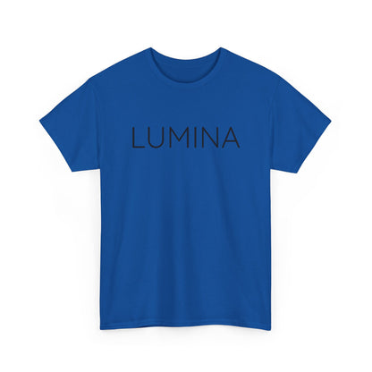 LUMINA T-Shirt Unisex (Brustprint) – Nachhaltiges Heavy Cotton Tee aus 100% Baumwolle, Streetwear Basic & Geschenkidee