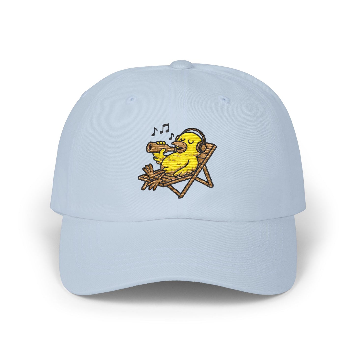 Chillente Cap – Lustige Unisex Basecap mit Ente, Bier & Musik | Coole Kappe für Festival, Freizeit & Sommer