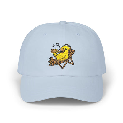 Chillente Cap – Lustige Unisex Basecap mit Ente, Bier & Musik | Coole Kappe für Festival, Freizeit & Sommer