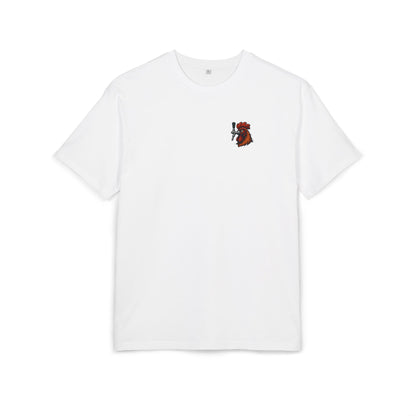 Bierhahn T-Shirt (Brustprint) – Lustiges Hahn mit Zapfhahn Motiv für Bierliebhaber & Grillfans – Unisex Funshirt