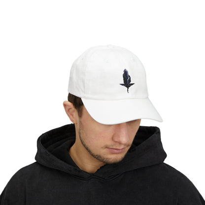 Minimalistische Techwear Cap – Unisex Basecap mit modernem geometrischem Logo im Urban Streetstyle