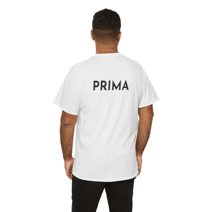 PRIMA T-Shirt (Rückenprint) – Unisex Heavy Cotton Tee | Nachhaltige Streetwear aus 100% Baumwolle