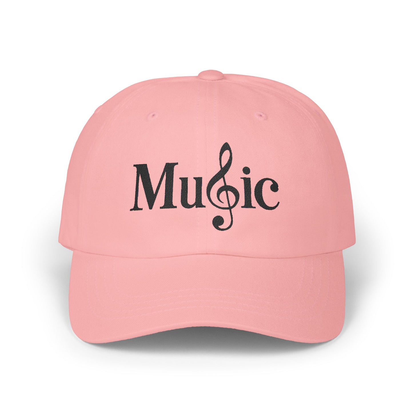 Music Cap – Stylische Basecap mit Notenschlüssel Logo für Musikliebhaber & Musiker – Unisex Streetwear Accessoire