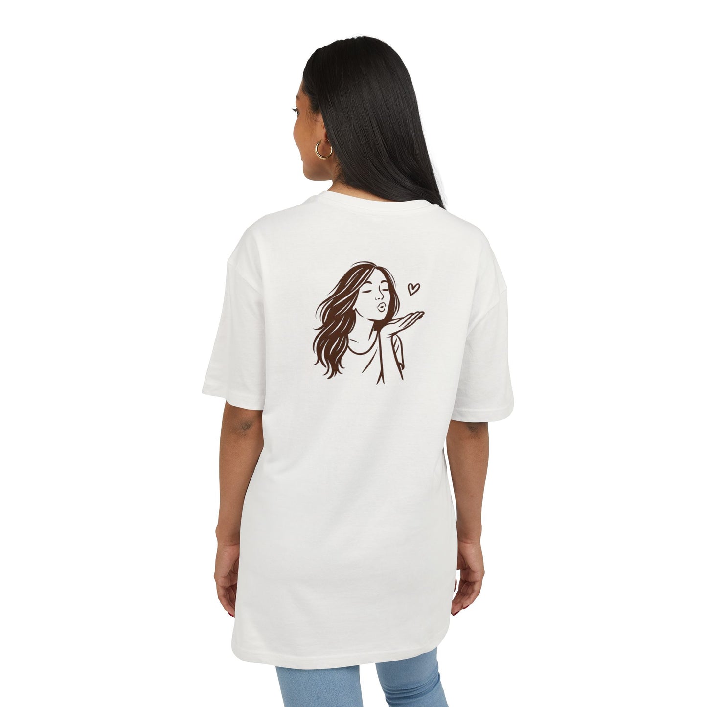 Kusshand T-Shirt – Stylisches Shirt mit Kuss-Motiv für Damen & Romantiker