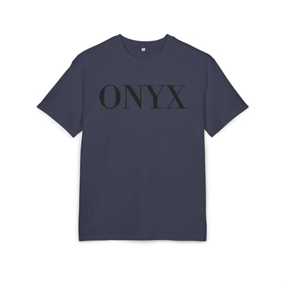 ONYX T-Shirt (Brustprint) – Minimalistisches Oversize Streetwear Design für Damen & Herren