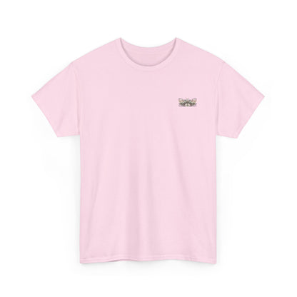 T-Shirt mit Schmetterlingsdesign - Baumwolle, Streetwear Style, Unisex