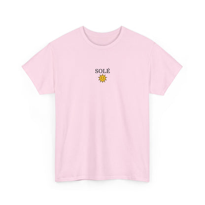 SOLÉ T-Shirt (Brustprint) – Unisex Heavy Cotton Tee | Nachhaltige Streetwear aus 100% Baumwolle