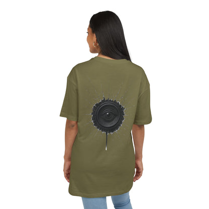 Surreal Sound T-Shirt – Lautsprecher mit Auge Design im Black & White Look – Unisex Streetwear für Musik- & Kunstfans