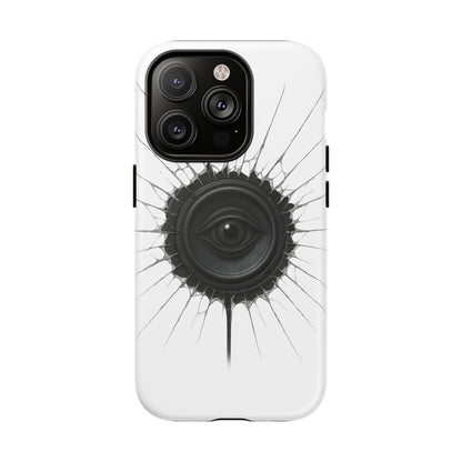 Surreal Eye Speaker Handyhülle – Kreatives Lautsprecher-Augen Design für Musik- & Kunstfans – Schutzhülle für iPhone & Android"