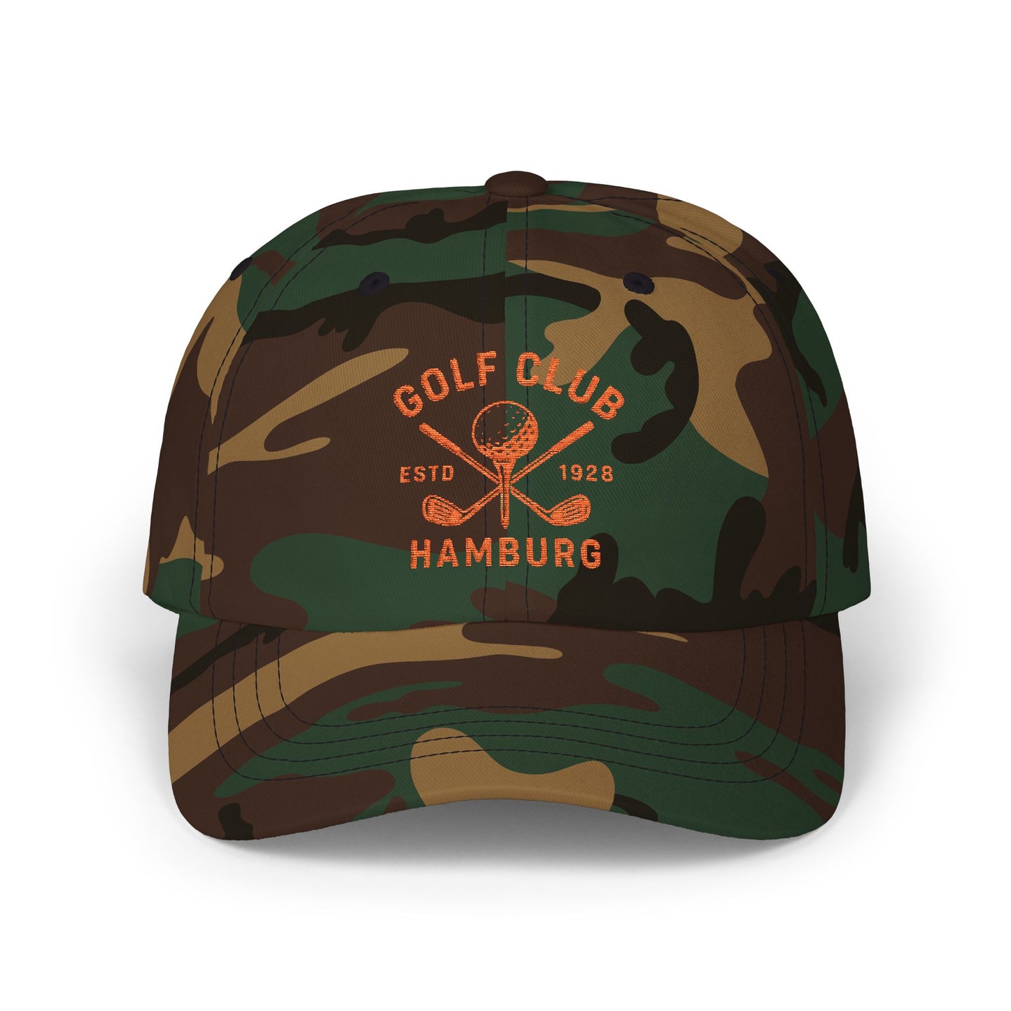 Vintage Golf Club Hamburg Cap – Retro Baseballkappe Estd. 1928 für Herren & Damen