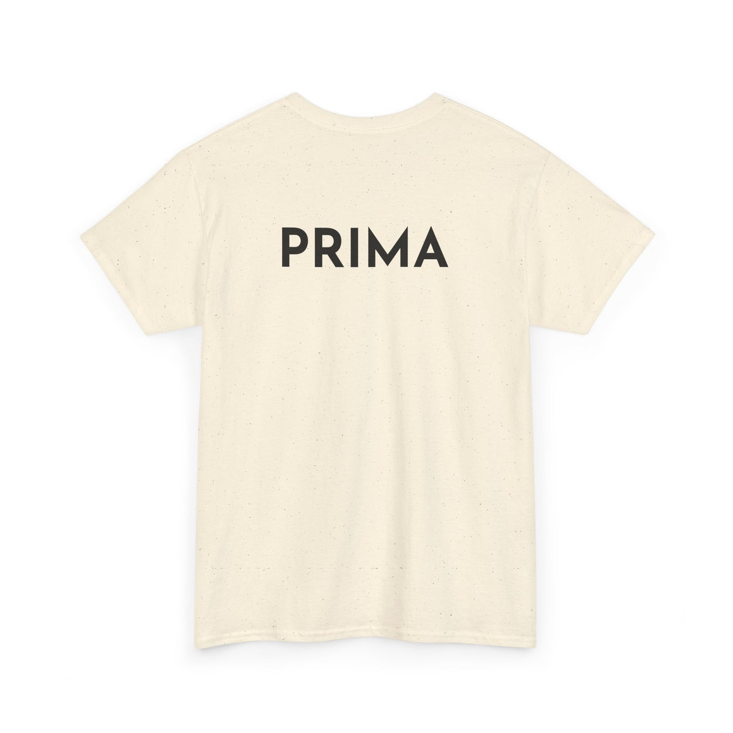 PRIMA T-Shirt (Rückenprint) – Unisex Heavy Cotton Tee | Nachhaltige Streetwear aus 100% Baumwolle