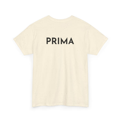 PRIMA T-Shirt (Rückenprint) – Unisex Heavy Cotton Tee | Nachhaltige Streetwear aus 100% Baumwolle