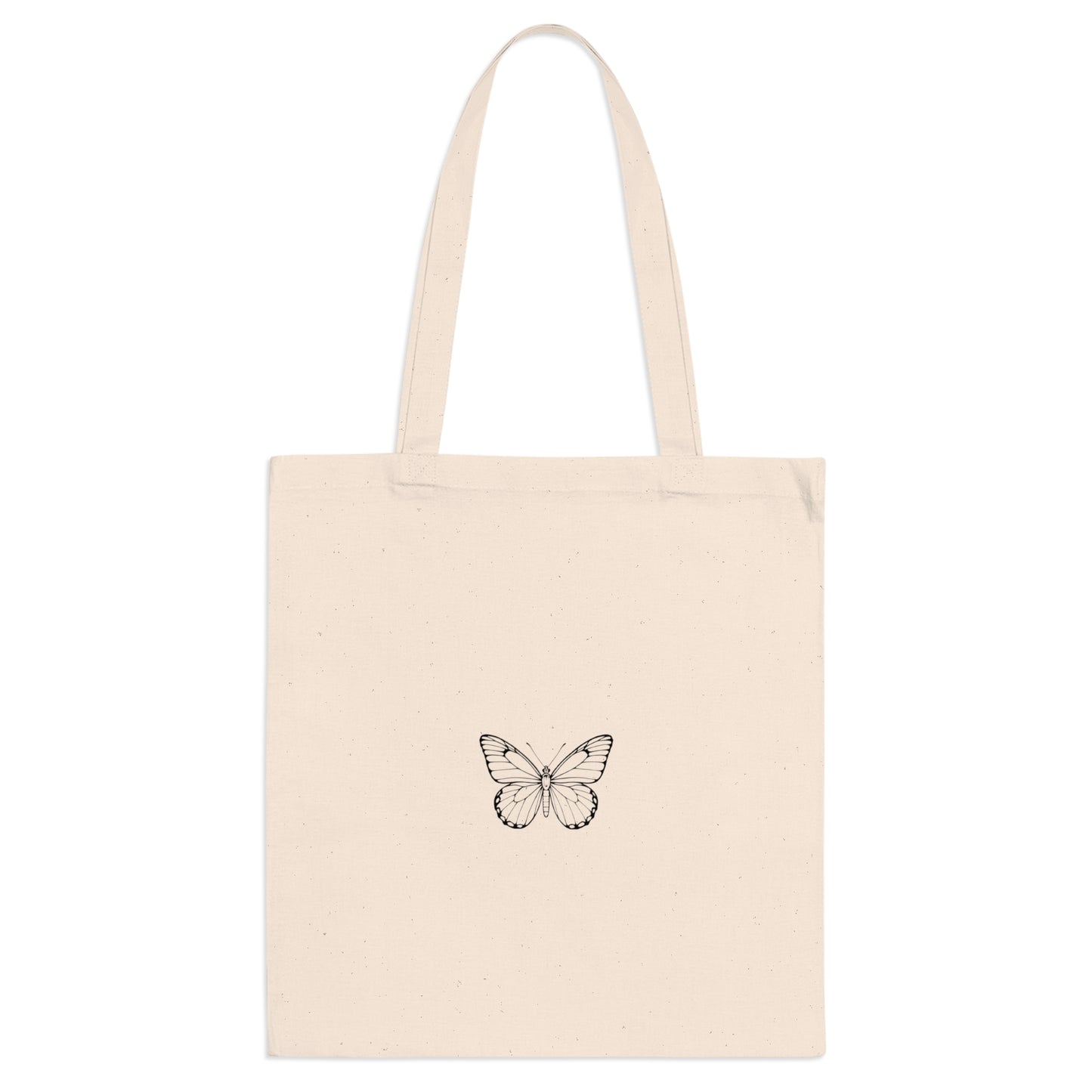 Schmetterling Jutebeutel – Nachhaltige Stofftasche mit Line Art Design | Umweltfreundlicher Shopper für Alltag & Freizeit