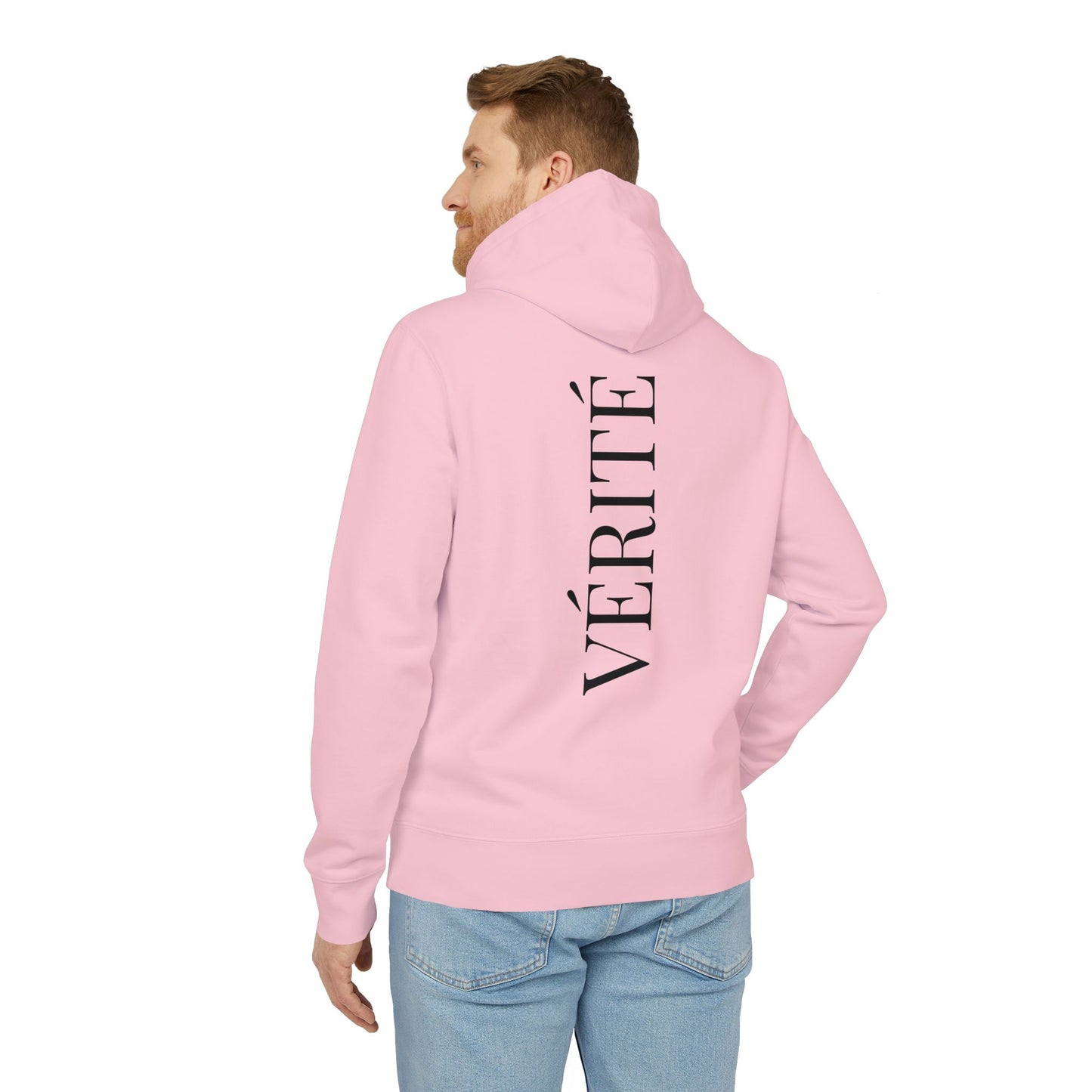 Vérité Hoodie (Rückenprint) – Oversize Kapuzenpullover im minimalistischen Streetwear-Design für Damen & Herren