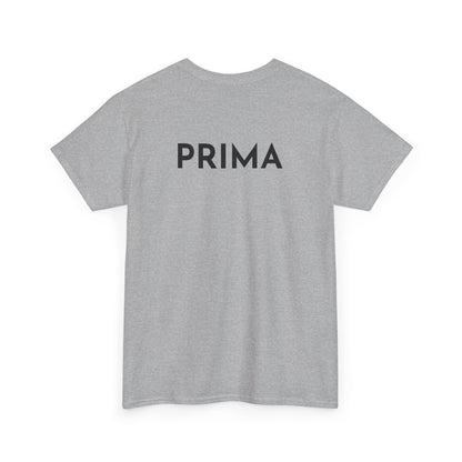 PRIMA T-Shirt (Rückenprint) – Unisex Heavy Cotton Tee | Nachhaltige Streetwear aus 100% Baumwolle
