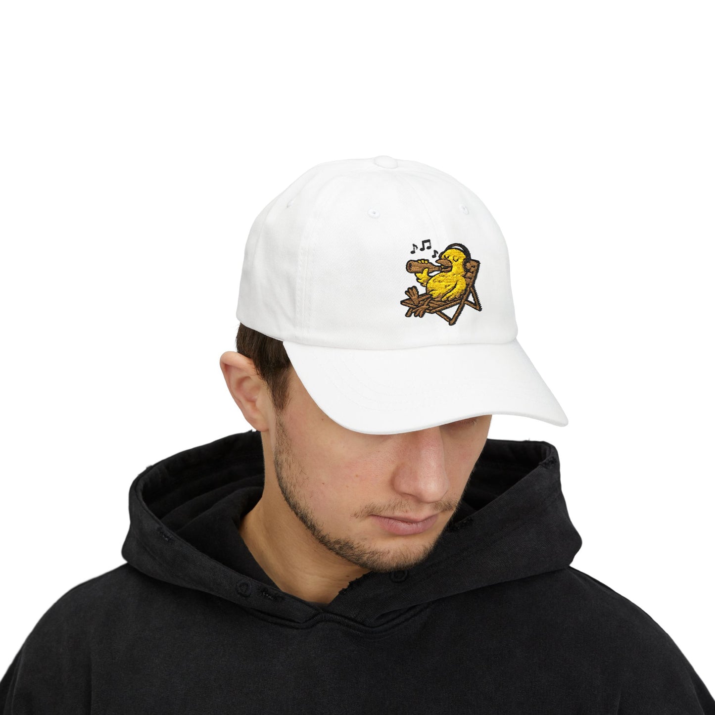 Chillente Cap – Lustige Unisex Basecap mit Ente, Bier & Musik | Coole Kappe für Festival, Freizeit & Sommer
