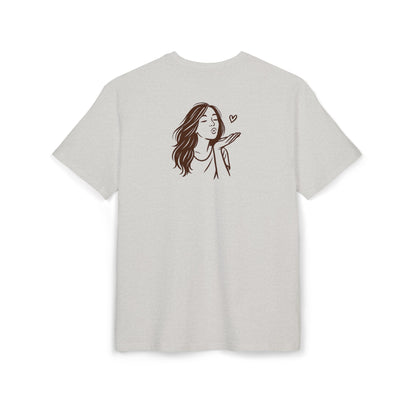 Kusshand T-Shirt – Stylisches Shirt mit Kuss-Motiv für Damen & Romantiker