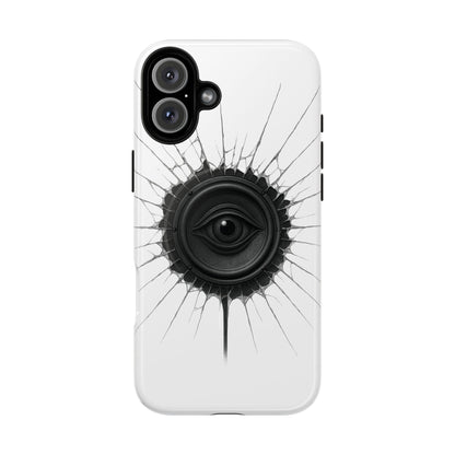 Surreal Eye Speaker Handyhülle – Kreatives Lautsprecher-Augen Design für Musik- & Kunstfans – Schutzhülle für iPhone & Android"