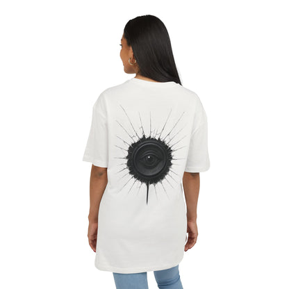 Surreal Sound T-Shirt – Lautsprecher mit Auge Design im Black & White Look – Unisex Streetwear für Musik- & Kunstfans