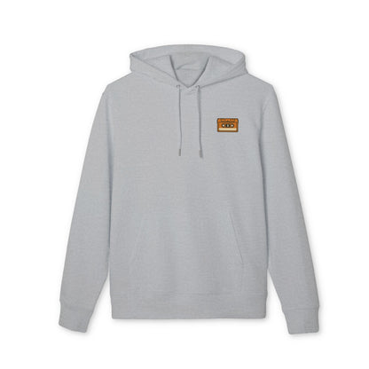 Retro Kassette Hoodie – Unisex Kapuzenpullover mit Tape-Logo vorn | Nostalgie Streetwear für Musikfans