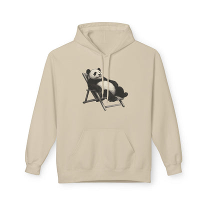 Chillender Panda (Brustprint) - Unisex Midweight Fleece | Nachhaltige Streetwear mit Komfort & Stil