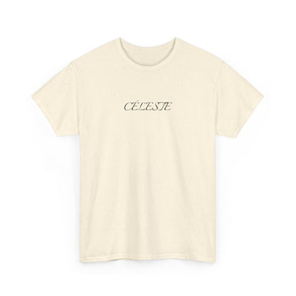 Céleste T-Shirt (Brustprint) – Unisex Heavy Cotton Tee | Nachhaltige Streetwear aus 100% Baumwolle