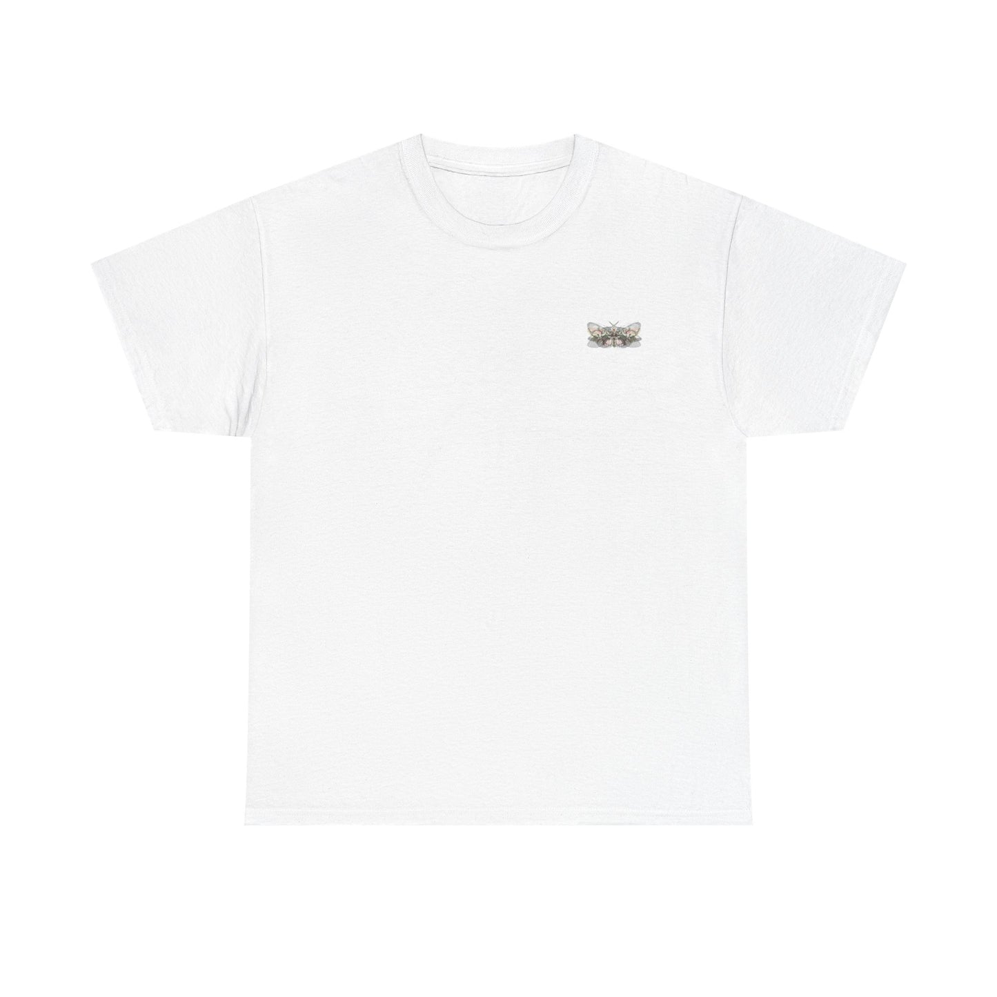 T-Shirt mit Schmetterlingsdesign - Baumwolle, Streetwear Style, Unisex