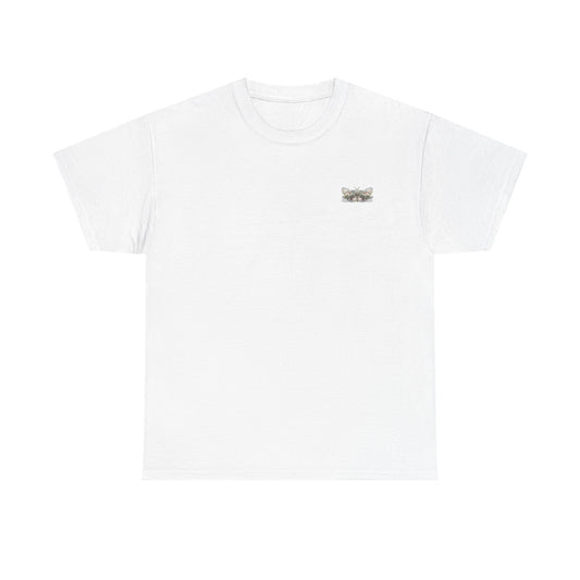 T-Shirt mit Schmetterlingsdesign - Baumwolle, Streetwear Style, Unisex
