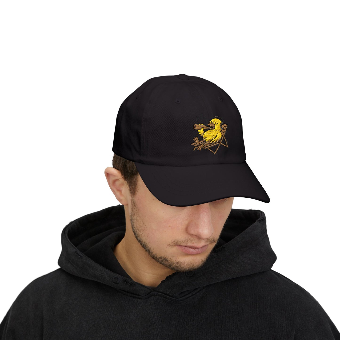 Chillente Cap – Lustige Unisex Basecap mit Ente, Bier & Musik | Coole Kappe für Festival, Freizeit & Sommer