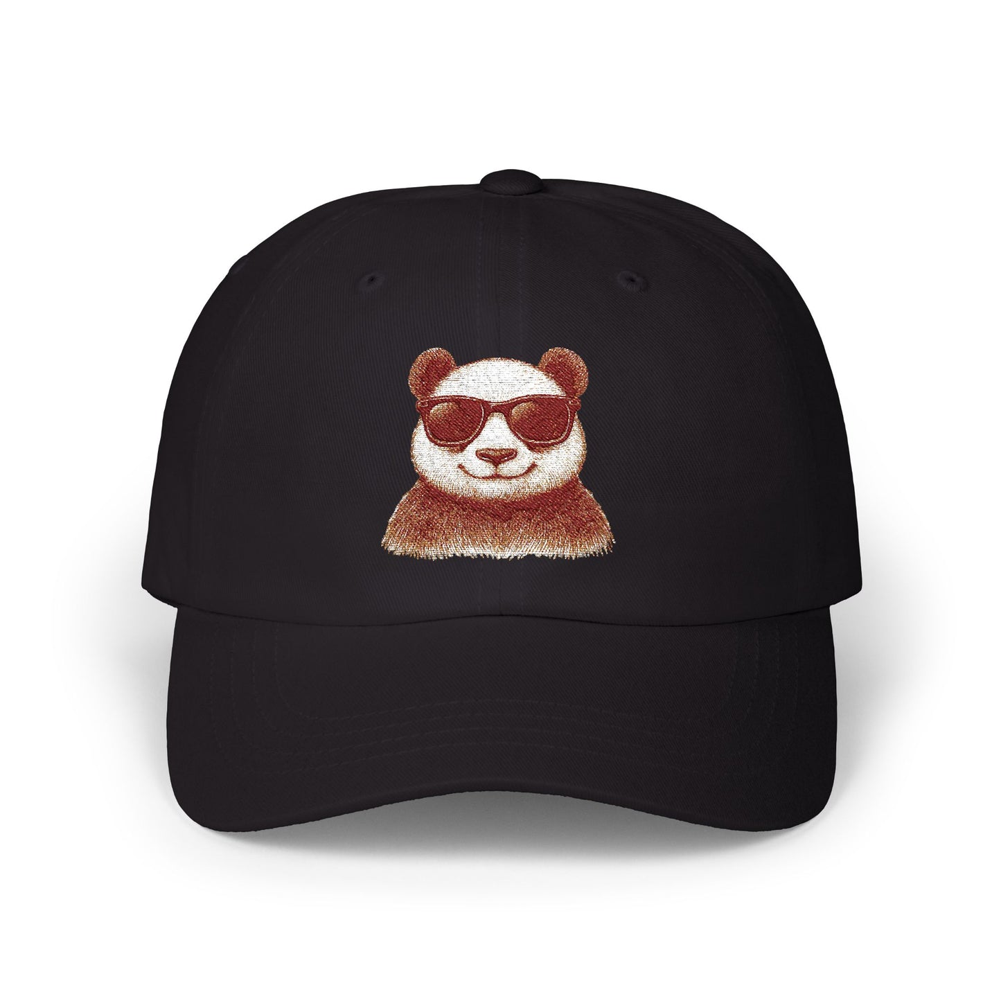 Panda Cap mit Sonnenbrille – Coole Unisex Basecap für Alltag, Streetwear & Festivals