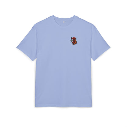 Bierhahn T-Shirt (Brustprint) – Lustiges Hahn mit Zapfhahn Motiv für Bierliebhaber & Grillfans – Unisex Funshirt