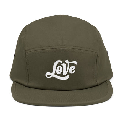 Love – 5-Panel Cap mit Stickerei