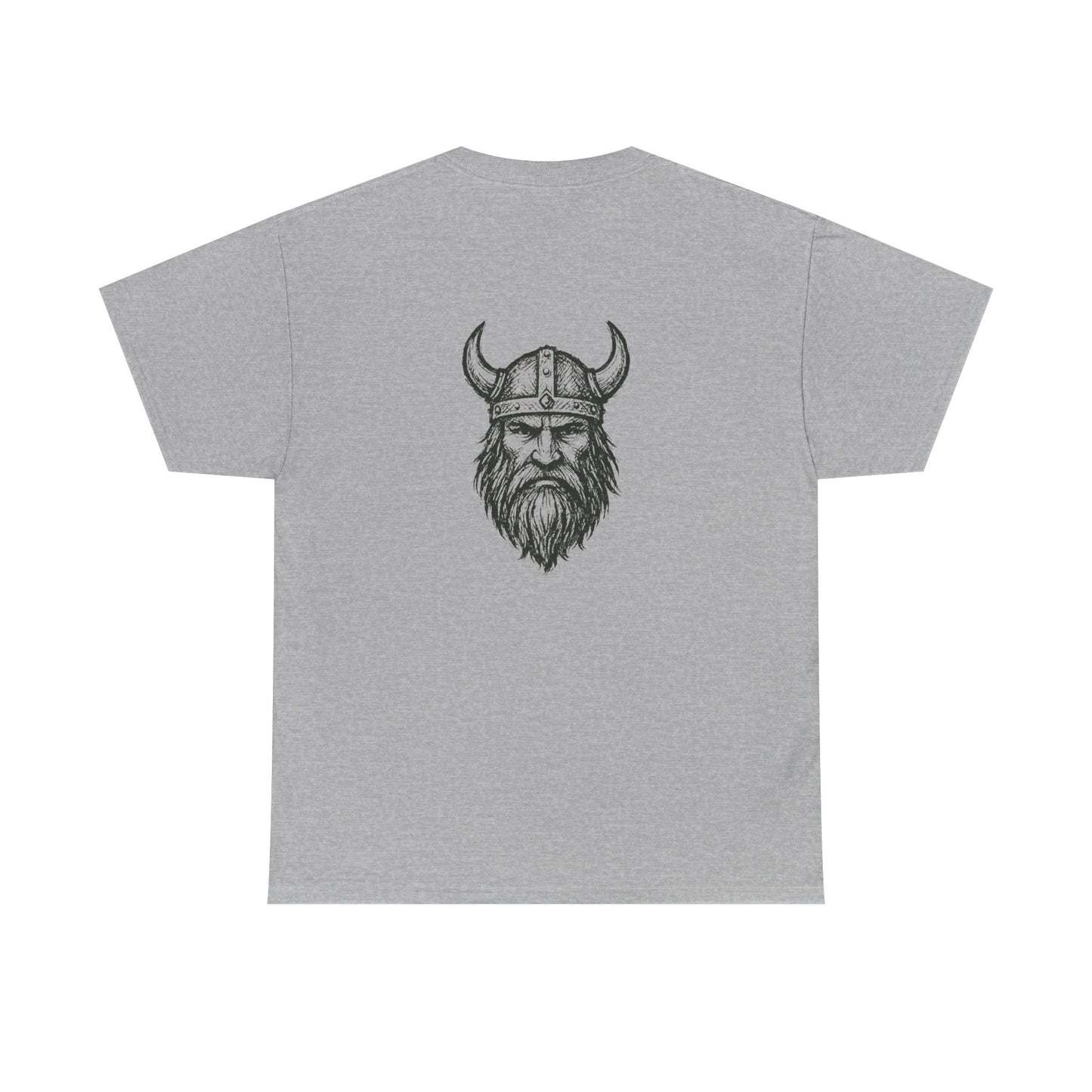 Wikinger T-Shirt Herren Unisex – Nordisches Krieger Design | Viking Skull Shirt | Nordic Mythology Streetwear