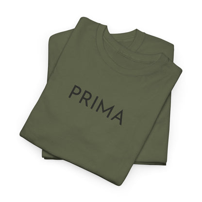 PRIMA T-Shirt (Brustprint) – Unisex Heavy Cotton Tee | Nachhaltige Streetwear aus 100% Baumwolle