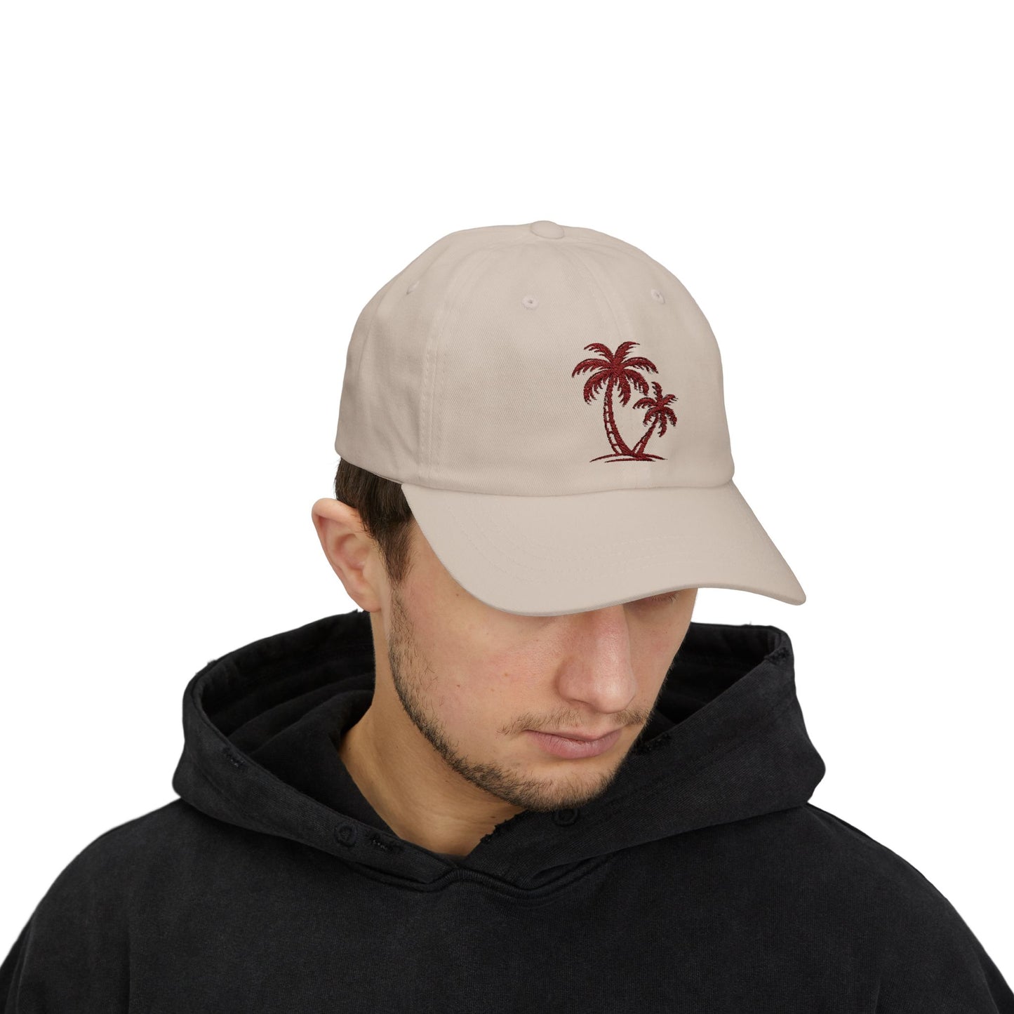 Palmen Cap Unisex – Verstellbare Strand-Kappe im Tropical Boho Design | Sommerliche Basecap für Damen & Herren