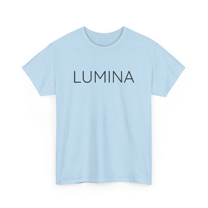 LUMINA T-Shirt Unisex (Brustprint) – Nachhaltiges Heavy Cotton Tee aus 100% Baumwolle, Streetwear Basic & Geschenkidee