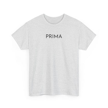 PRIMA T-Shirt (Brustprint) – Unisex Heavy Cotton Tee | Nachhaltige Streetwear aus 100% Baumwolle