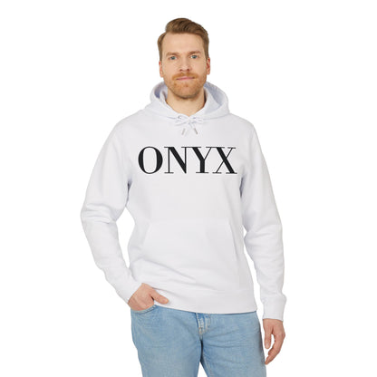 ONYX Hoodie (Brustprint) – Oversize Kapuzenpullover im minimalistischen Streetwear-Design für Damen & Herren