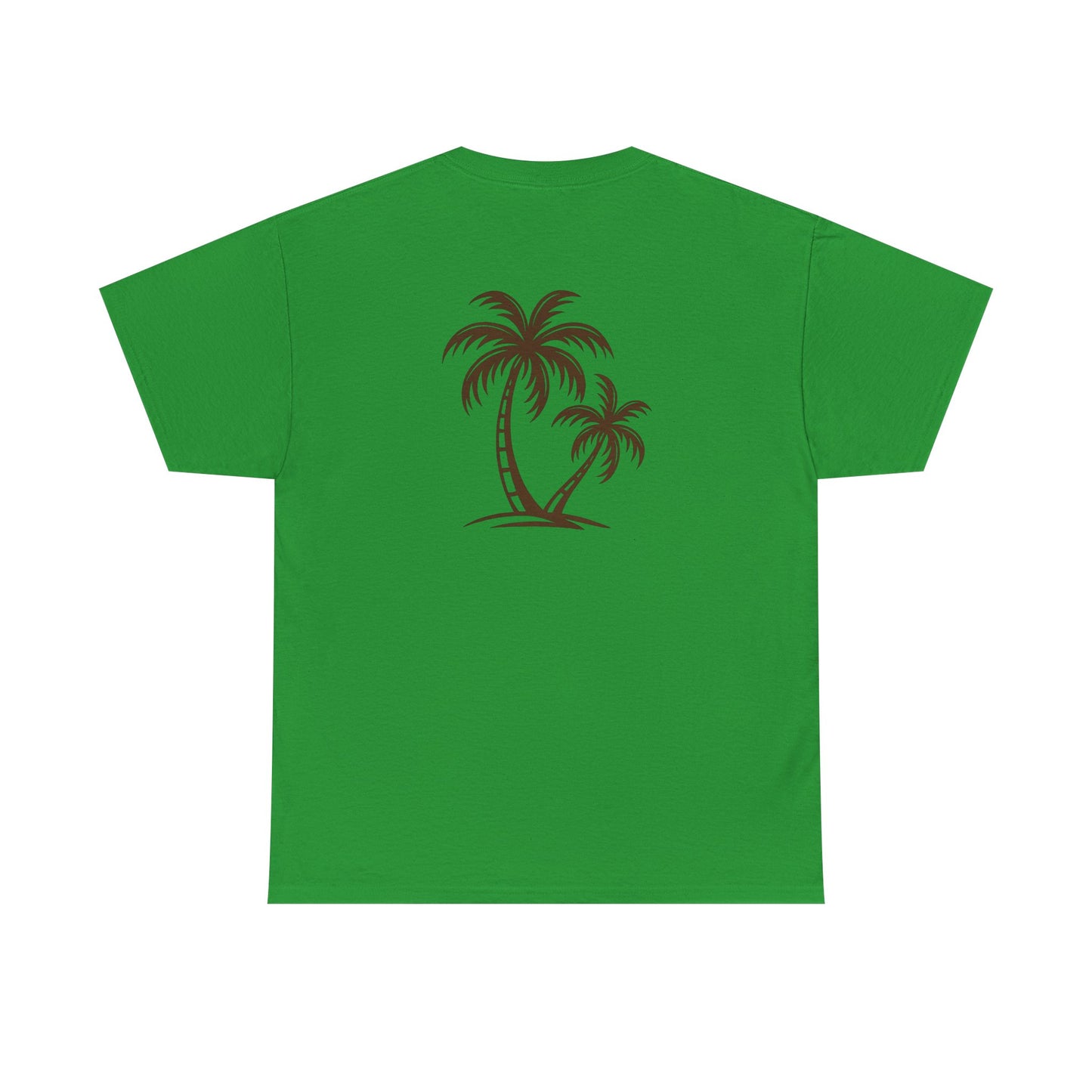 Palmen T-Shirt Unisex – Sommerliches Strandmotiv im Boho Look | Tropisches Design aus 100 % Baumwolle