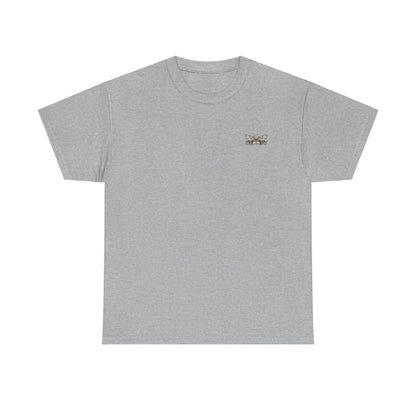 T-Shirt mit Schmetterlingsdesign - Baumwolle, Streetwear Style, Unisex