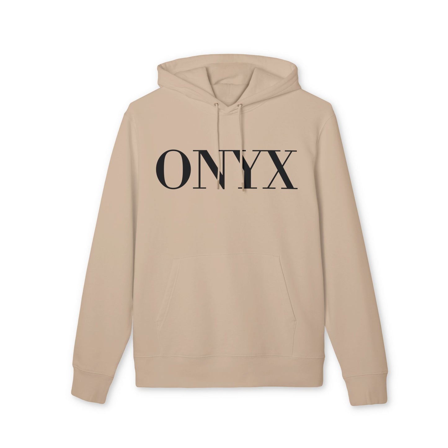 ONYX Hoodie (Brustprint) – Oversize Kapuzenpullover im minimalistischen Streetwear-Design für Damen & Herren